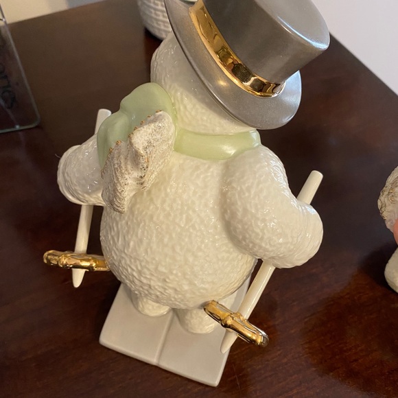 Pair of Lenox snowman - Picture 11 of 12